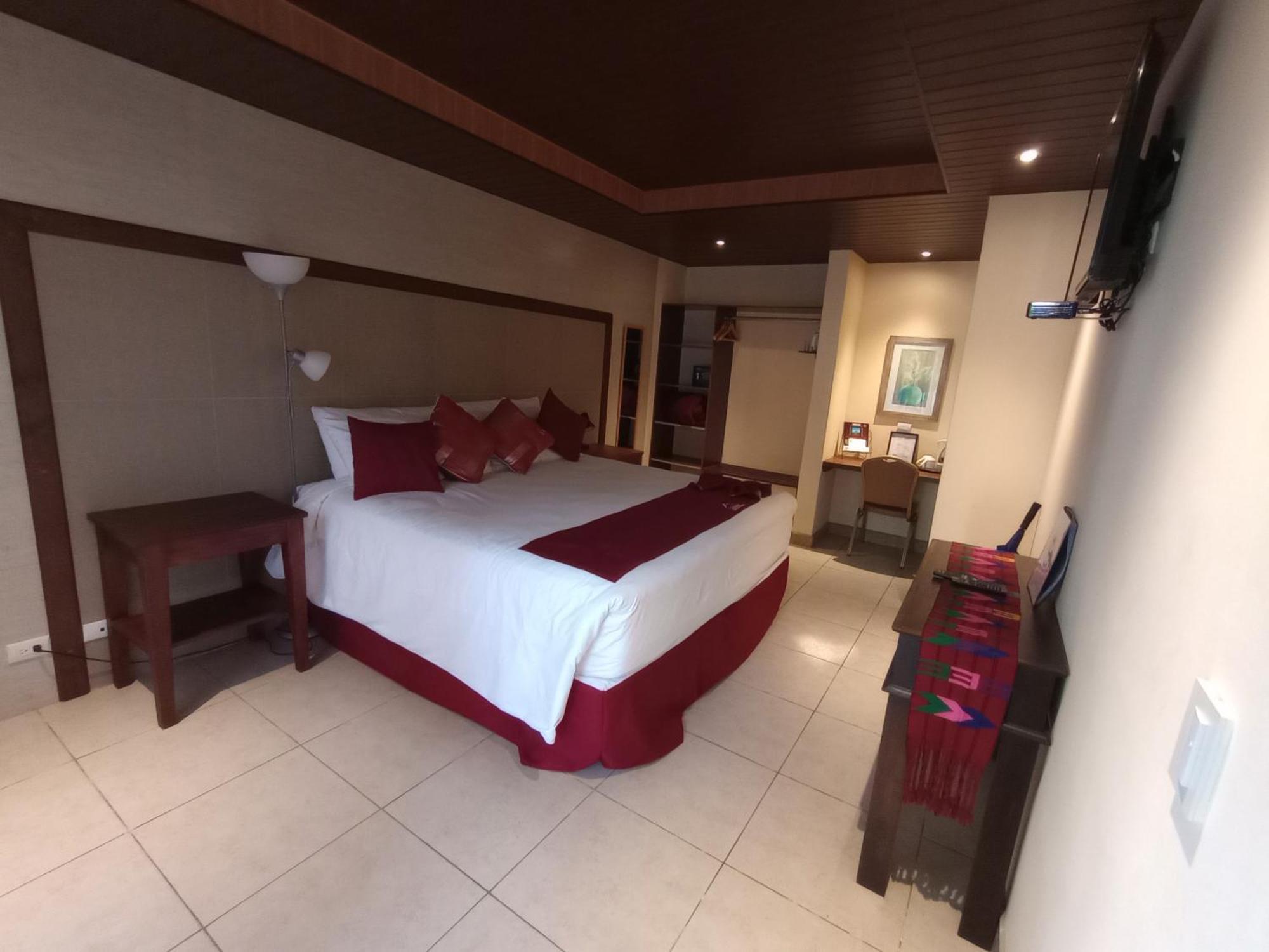 Hotel Y Restaurante Hacienda Los Volcanes Santa Lucía Milpas Altas Eksteriør billede